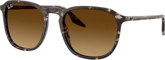 Ray-Ban Brown Gradient Square Unisex Sunglasses RB2203 143185 55