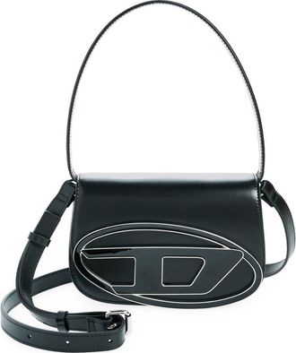 Diesel 1Dr Logo Leather Handbag in Black at Nordstrom