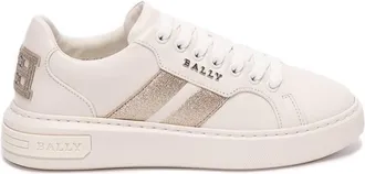 Bally Melany Leather Low-Top Sneakers