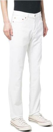 Levi's Heren, Jeans, Wit, Maat: W34 L34 Katoen