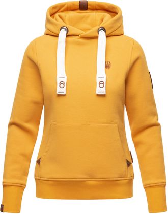 Navahoo Dames Hoodie Damlaa - Warme Capuchontrui met Hoge Kraag