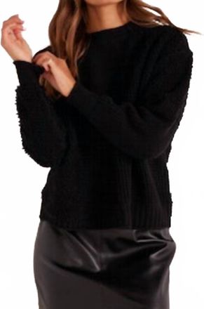 Minkpink Lindsay Sweater In Black