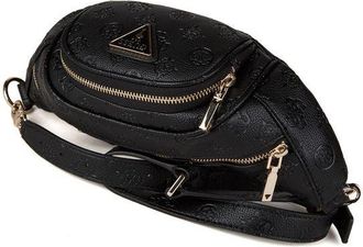 Guess Womens Belt Bag Black Polyurethane - Other