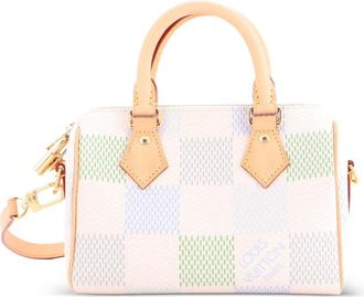 Louis Vuitton Speedy Bandouliere Limited Edition Damierlicious Giant 20 tas - Veelkleurig