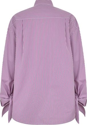 Balenciaga Womens Shirt Cotton Purple