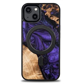 OEM Funda Bewood Unique Para Iphone 14 - Violeta Con Magsafe
