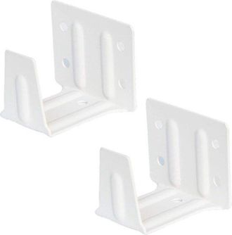 No Brand 2 Piezas De Soporte De Montaje Central Para Persianas Venecianas - Soporte De Montaje Intermedio Para Persianas - Accesorios De Montaje Para Cortinas