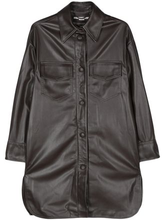 Stella McCartney Stella Mc Cartney kunstleer overshirt