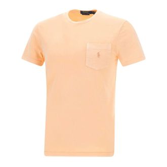 Polo Ralph Lauren T-Shirts, male, Pink, Size: S Mclassics T-shirt