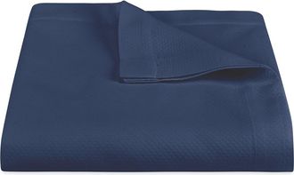 Matouk Elliot Coverlet in Navy at Nordstrom, Size Queen
