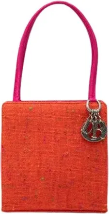 Dior Pre-owned Mini Bags, female, Orange, Size: ONE SIZE Pre-owned Vintage Mini Bag