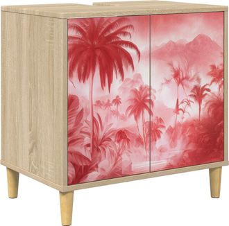 vidaXL Mueble De Cuarto De Ba&ntilde;o Aachen Sonoma 60 X 40 X 60 Cm Vidaxl