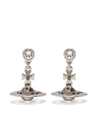Vivienne Westwood Bas Relief drop earrings - Silver