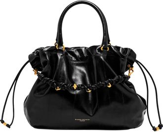 Gianni Chiarini Morgana - Dames - Handtassen - Zwart - ONE Size - Leer - Tassen