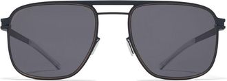 Mykita Eli Polarized 510 Mens Sunglasses Blue Size 52