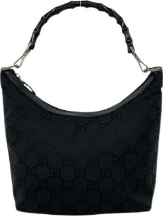 Gucci Pre-owned Shoulder Bags, female, Black, Size: ONE SIZE Pre-owned Shoulder Bag