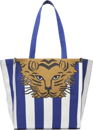 Inou&iuml; Editions Totebag Baldo - Dames - Shoppers - Veelkleurig - ONE Size - Katoen - Tassen