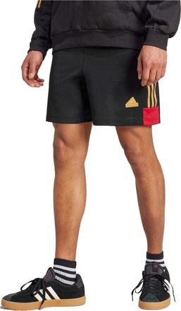adidas House of Tiro Nations Pack Shorts Asia Sizing Black Red IW8868