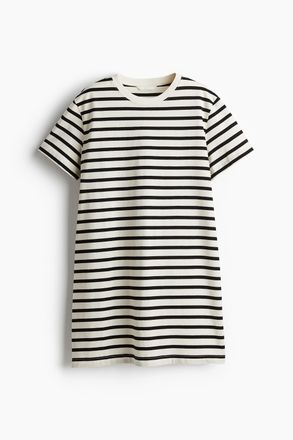 H&M T-Shirt-Kleid - White