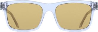 Ferragamo SF2060SE020 Square Full Rim Sunglasses - Gray