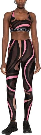 Pucci Training Leggings - Dames - Sport - Roze - Maat: M