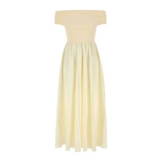 AMOTEA Maxi Dresses, female, Yellow, Size: 2XS Dora Dress