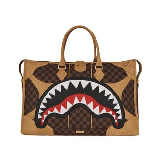 Sprayground Weekend Bags, male, Brown, ONE SIZE, Hennyville Pyramid Duffle