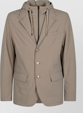 Herno single-breasted coat
