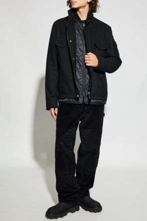 Moncler Down Jacket Avoine, Mens, Black