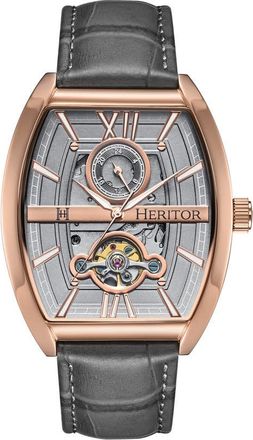 Heritor Masterson Automatic Grey Dial Mens Watch HERHS3505
