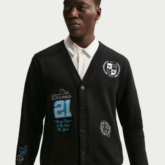 Nike Mens Club x Doernbecher Freestyle Cardigan in Black | IQ7156-010