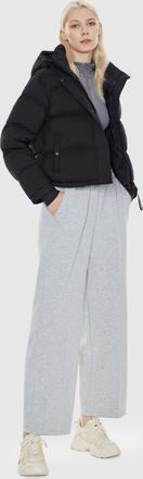 Orolay Puff-O Cropped Down Puffer Jacket in Black at Nordstrom, Size X-Small