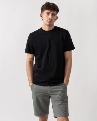 Parajumpers Mens Shispare T-Shirt in Black Cotton - Size X-Large