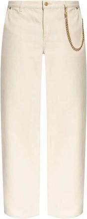 Michael Michael Kors Pantaloni con apllicazione - Bianco