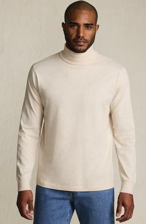 Lands End Super-T Turtleneck in Flax Heather at Nordstrom, Size X-Large
