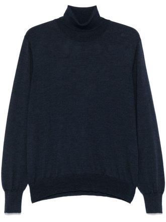 D4.0 virgin-wool sweater - Blue