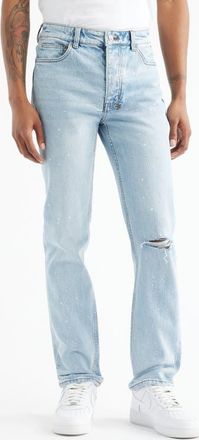 Ksubi Chitch Duke Blue Ripped Slim Tapered Leg Jeans in Denim at Nordstrom, Size 28R