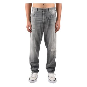 Dondup Up612 Rechte jeans - Heren - Jeans - Grijs - Maat: W40 Denim