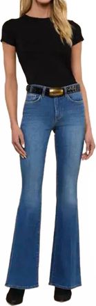 L'agence Bell High Rise Flare Jeans In Irvine