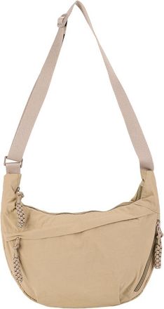Generic Nylon Crossbody Bag Trendy Crescent Bag Hobo Shoulder Bag for Women (Sand Color)