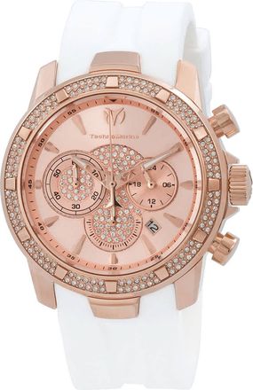 Technomarine UF6 Chronograph Quartz Rose Gold Dial Mens Watch TM-621013