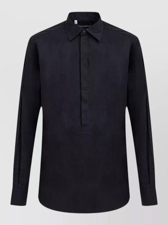 Dolce & Gabbana cotton pleated shirt