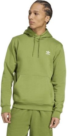 adidas Mens adidas Originals Trefoil Essentials Lifestyle Hoodie - Olive Size XXL