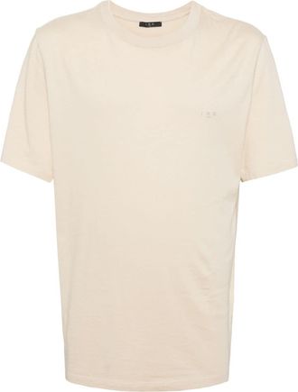 Iro logo-print cotton T-shirt - men - Cotton - S - Neutrals