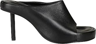 Jacquemus Sandalo - Dames - Muiltjes - Zwart - 36 EU - Leer - Schoenen