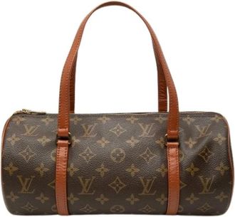 Louis Vuitton Pre-owned Papillon 30 - Dames - Vintage Handtas - Bruin - ONE Size - Leer - Vintage