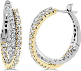 Sabrina Designs 14K 2.02 Ct. Tw. Diamond Hoops