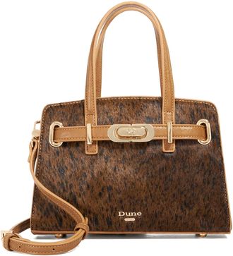 Dune London Dinkydefine WoMens Brown Top-Handle HandBag Leather - One Size
