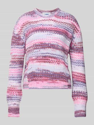 Jack & Jones Regular Fit Pullover in Strick-Optik Modell Simone in Rosa, Gr&ouml;&szlig;e XL