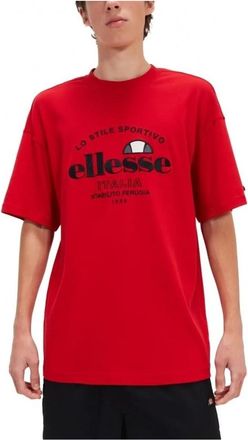 Ellesse Rode Zalenti Tee Shirt - Heren - T-shirts - Rood - M - Tops